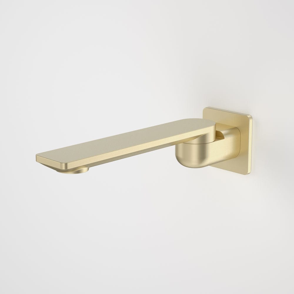 Caroma Spout Caroma Urbane II Square Swivel Bath Spout 220mm | Brushed Brass