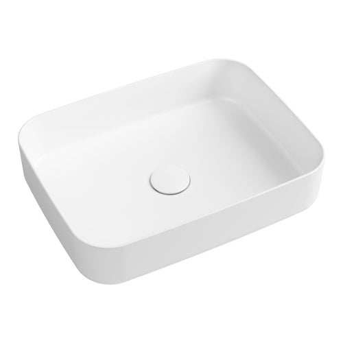 Newtech Basin Newtech Toni Rectangular Vessel Basin | Gloss White