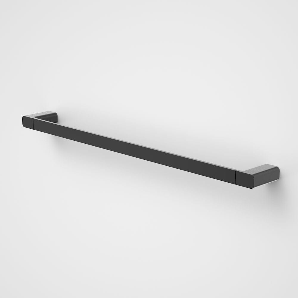 Caroma Towel Rail Caroma Luna Single Towel Rail 634mm | Satin Black