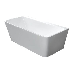 Newtech Bath Newtech Indus Back to Wall Bath | White 1700mm (385L/52KG)