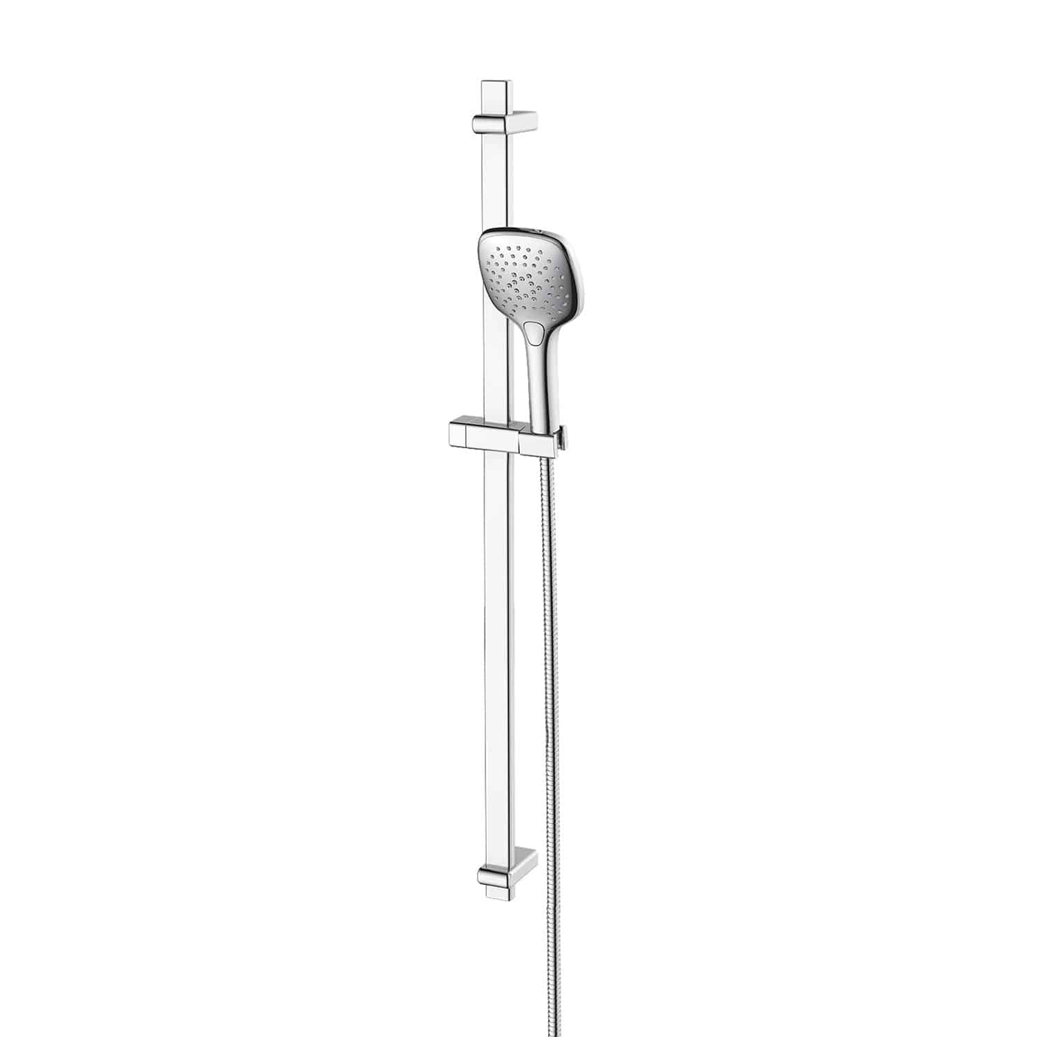 Greens shower Greens Swept AirFlo Adjustable Rail Shower | Chrome