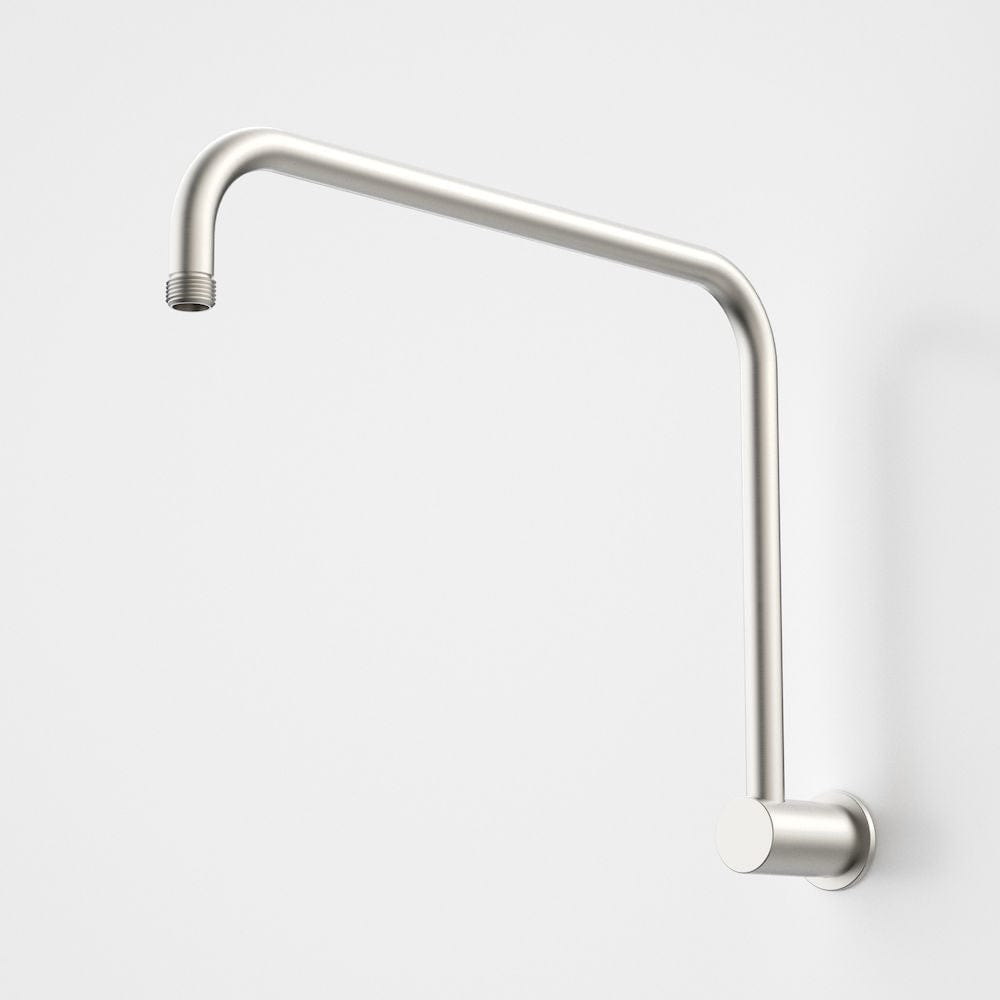 Caroma shower Caroma Urbane II Upswept Wall Shower Arm 460mm | Brushed Nickel