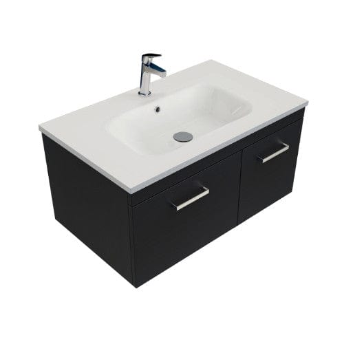 Newtech Newtech Qube 750mm | 1 Door 1 Drawer Wall Vanity