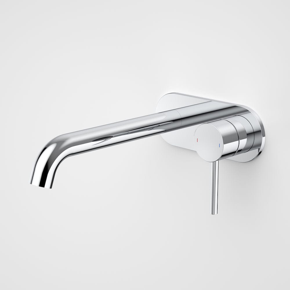 Caroma Basin Tap Caroma Liano II Wall Basin/Bath Mixer on Backplate 210mm | Chrome