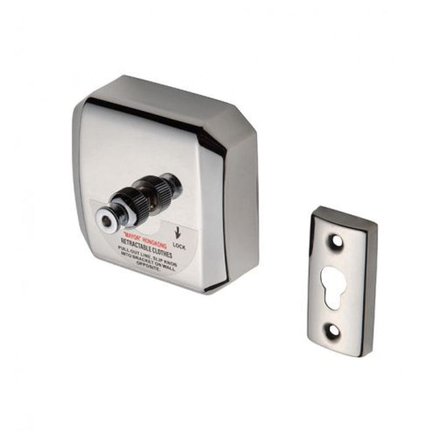 Heirloom Bathroom Accessories Heirloom Heiko Square Clothes Line | Polished Stainless