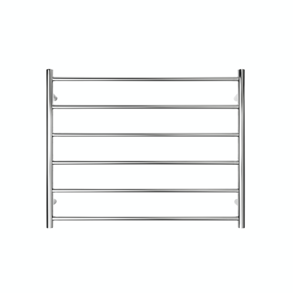 Tranquillity Heated Towel Ladder Tranquillity Executive Round Wide Heated Towel Ladder 680mm | Polished Stainless Right-Hand Cable / With Timer