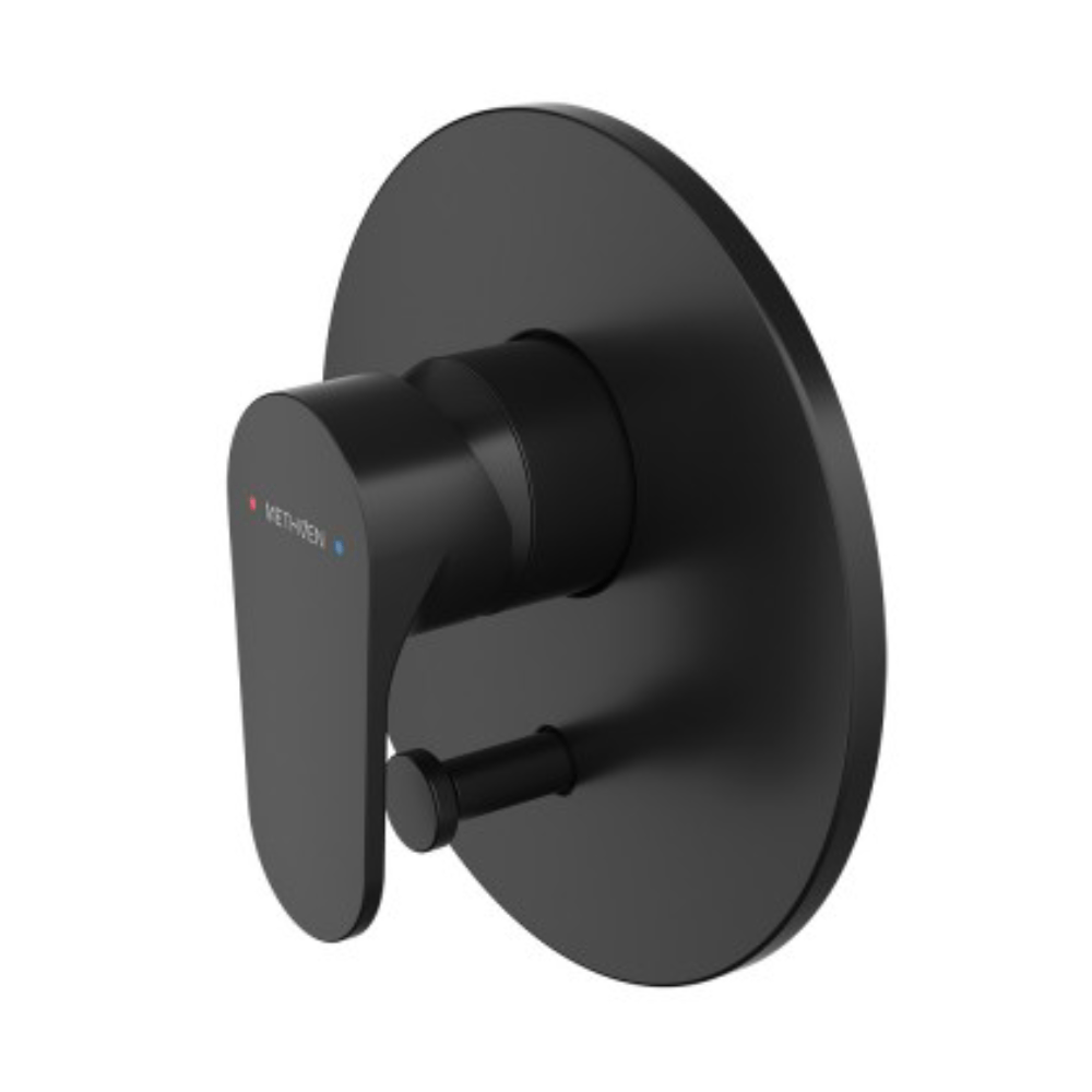 Methven Shower Mixer Methven Glide Shower Mixer with Diverter | Matte Black