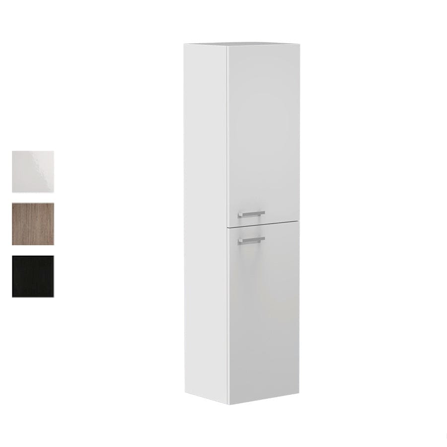 Progetto Tower Unit Mia 350 Wall Tower | 2 Doors Black Oak