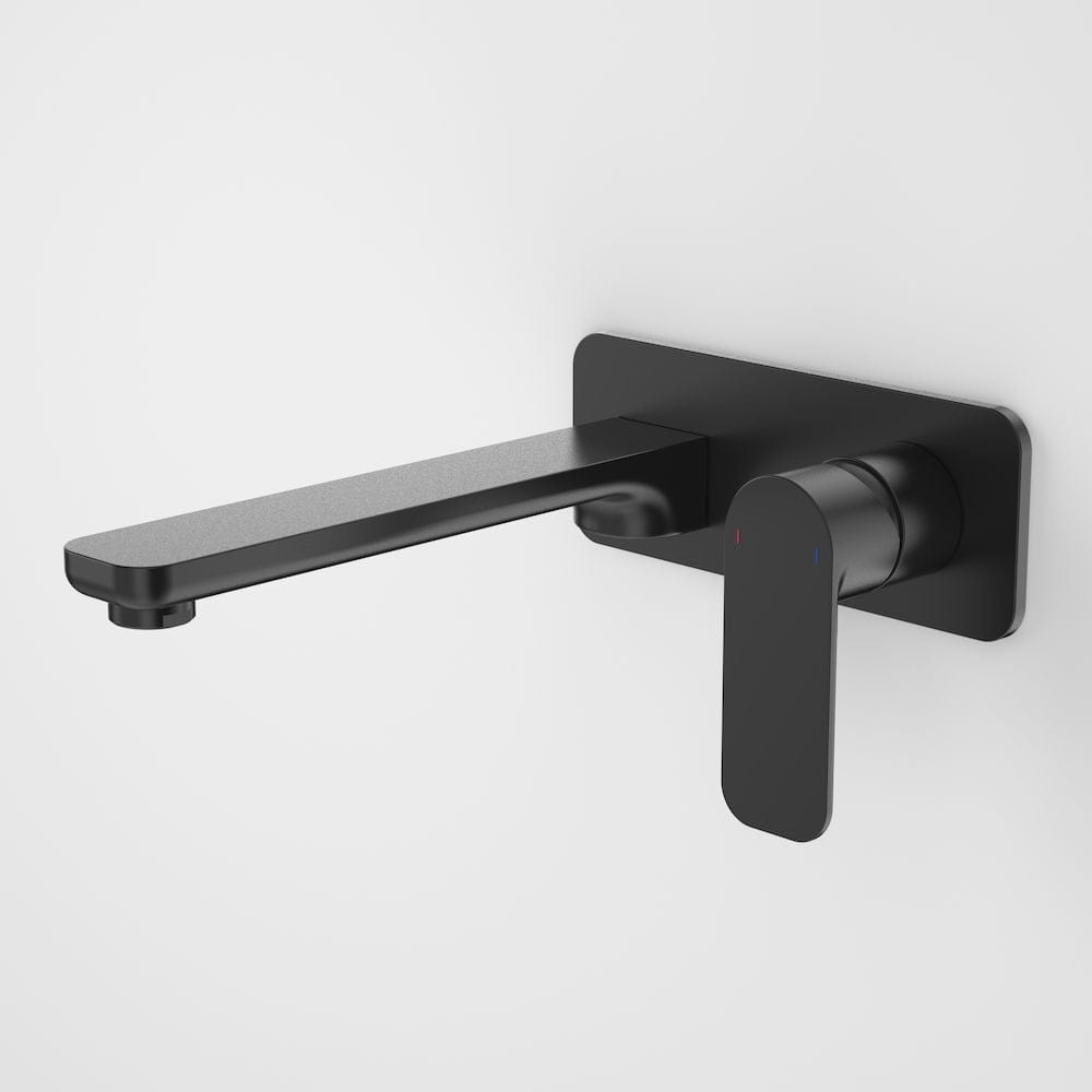 Caroma Basin Tap Caroma Luna Wall Basin/Bath Mixer 210mm | Satin Black