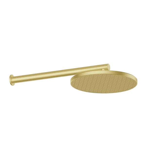 Greens shower Greens Glide RainBoost Wall Shower 250mm | Brushed Brass
