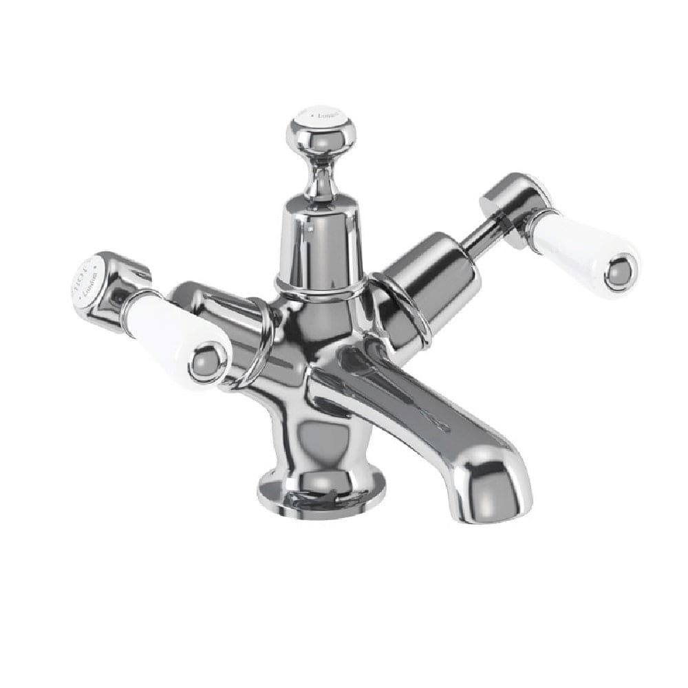 Burlington Basin Tap Burlington Kensington Basin Mixer with Click Clack Waste | Chrome