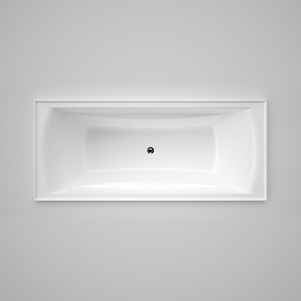Caroma Bath Caroma Maxton 1800 Inset Bath with Tile Flange