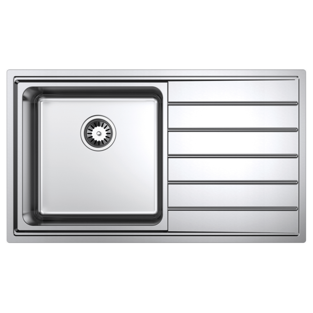 Burns & Ferrall Kitchen Sink Burns & Ferrall Classic Linea 400 Single Sink with Right Drainer