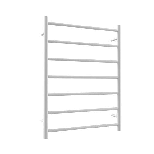 Newtech Heated Towel Ladder Newtech Evoke 7 Bar Wide Heated Towel Ladder 800mm | Matte White